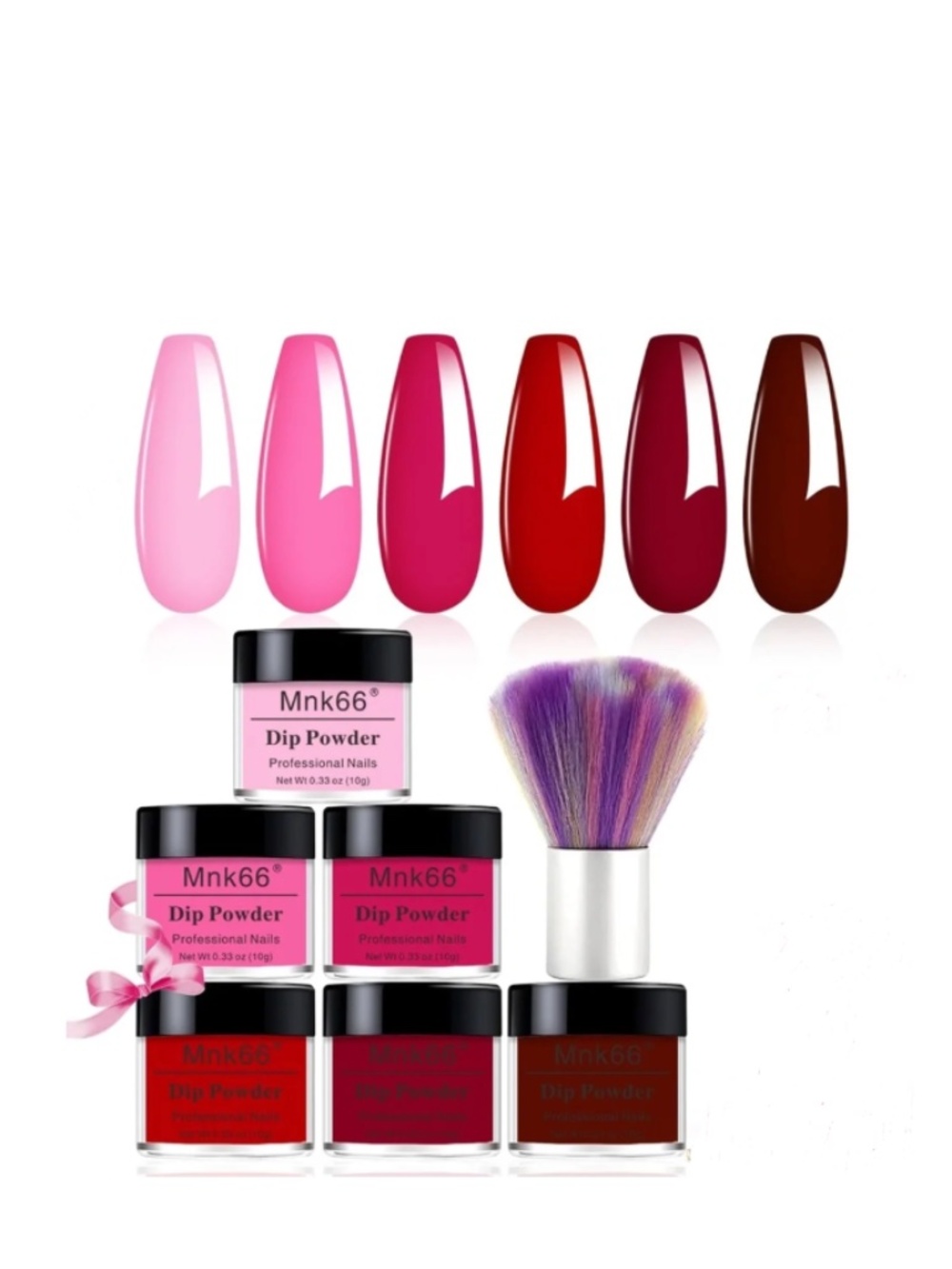 6 Colors Dip Powder Set